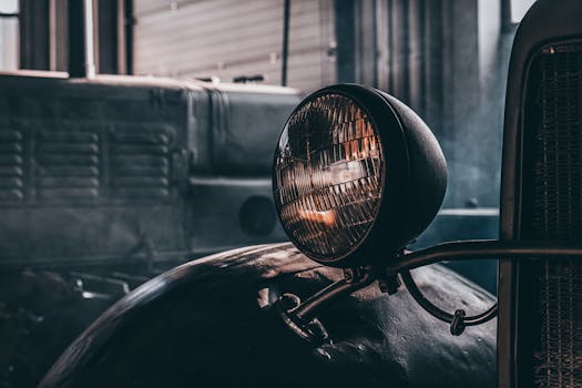 Classic car restoration workshop showcasing diverse talent