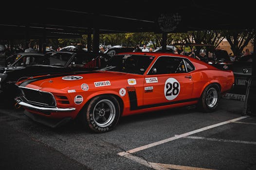 Vintage Ford Mustang