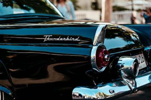Modernized Ford Thunderbird